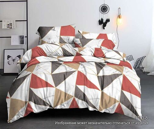 КПБ 2сп полисатин с европростыней Pandora<1703-8 >