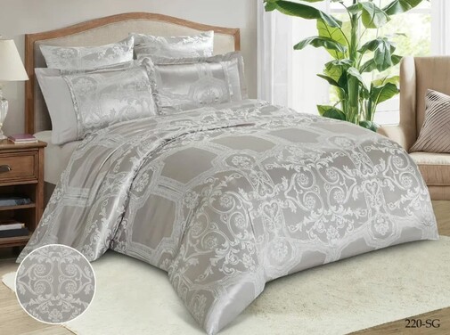 КПБ  сатин-жаккард Satin Jacquard SG Клео<SG-220>