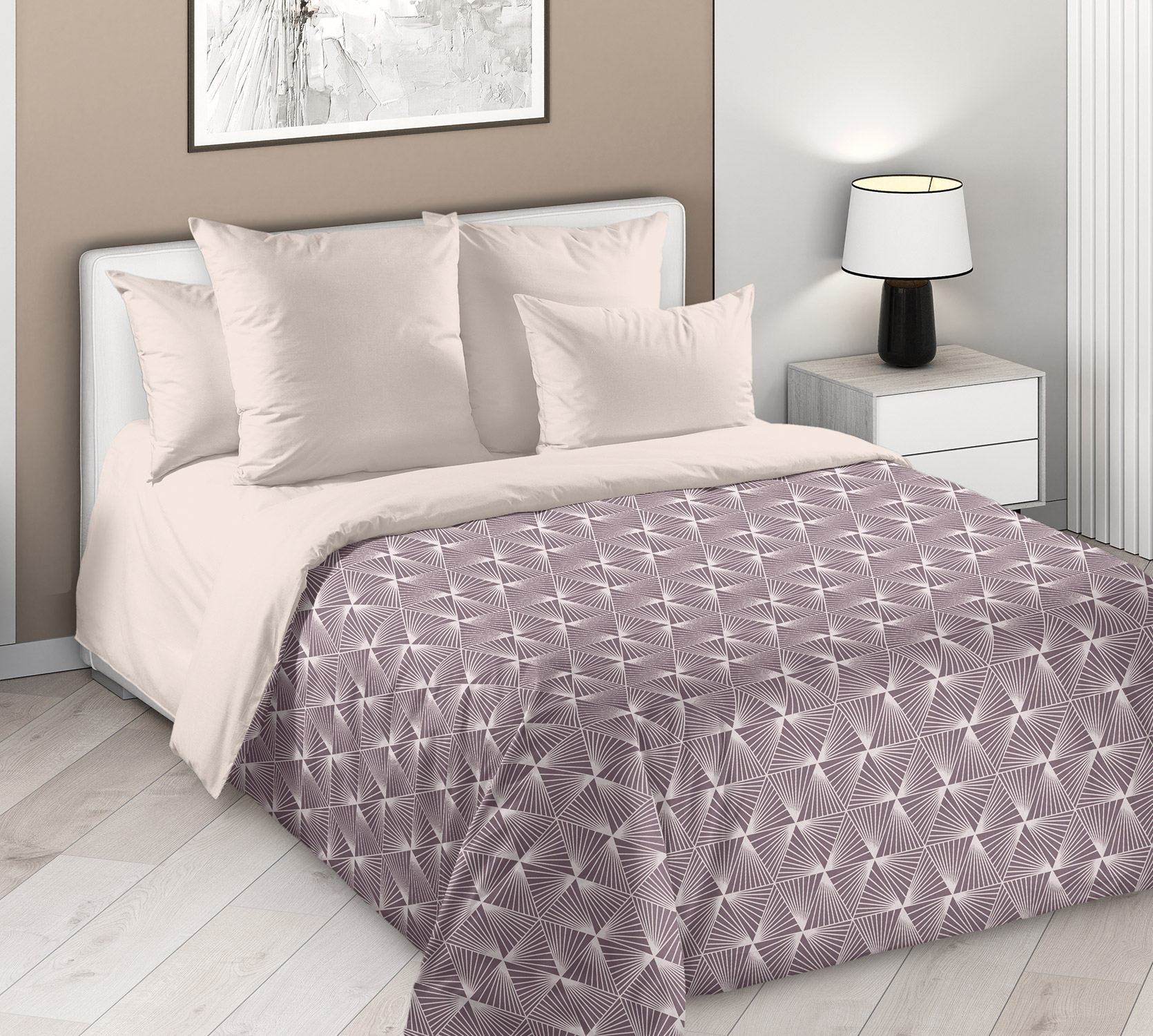 КПБ перкаль Королевское искушение с гл/кр простыней<Прометей-1>