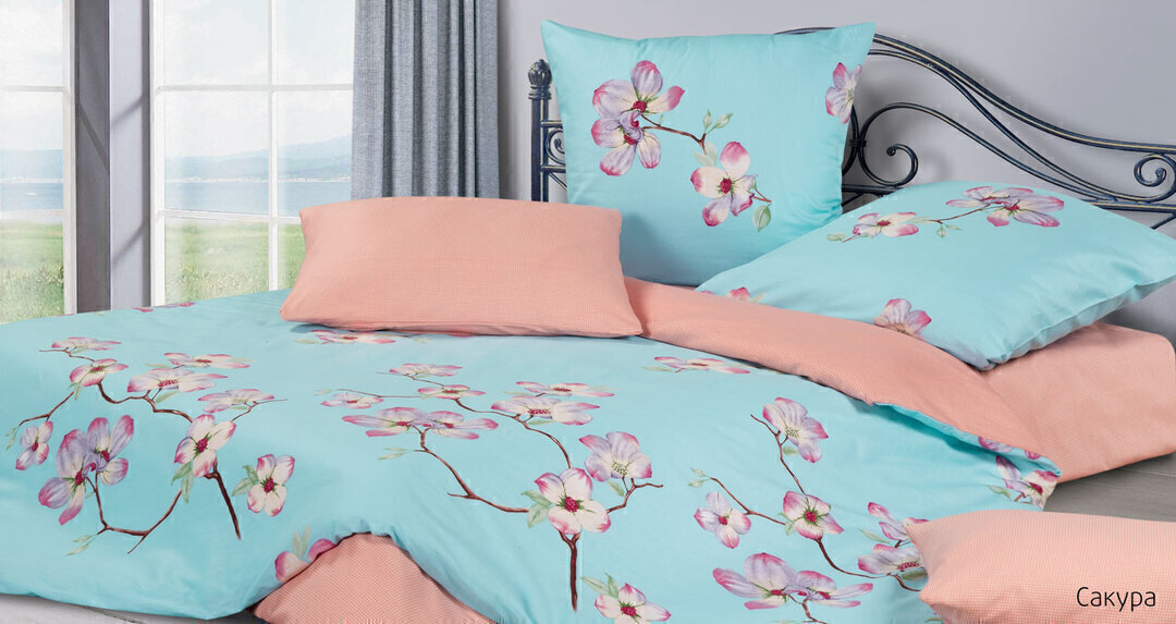 КПБ  сатин Гармоника<Сакура Скидка Акция10>