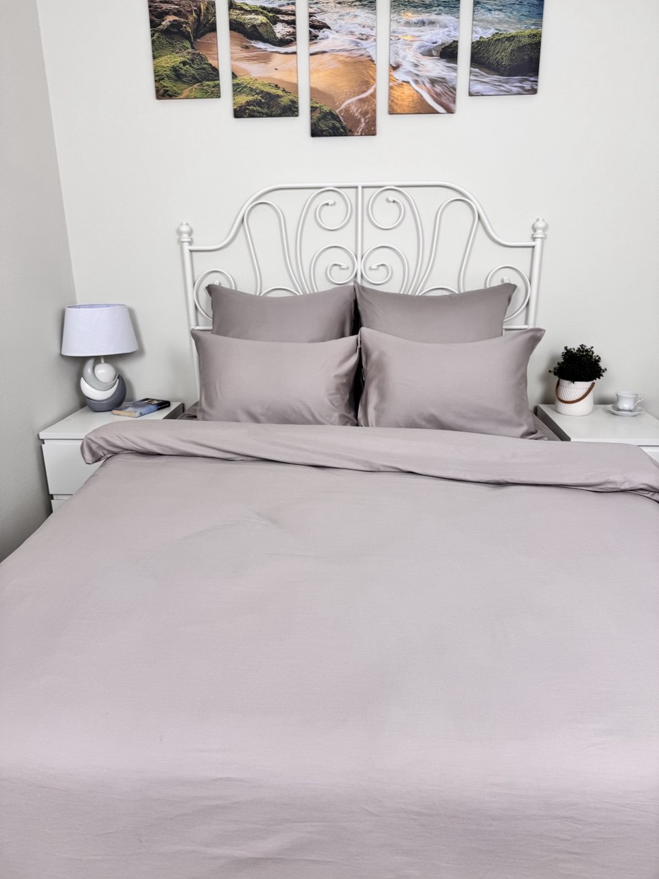 КПБ сатин однотонный Темно-синяя коллекция Реноме<OS-005 Витаж>