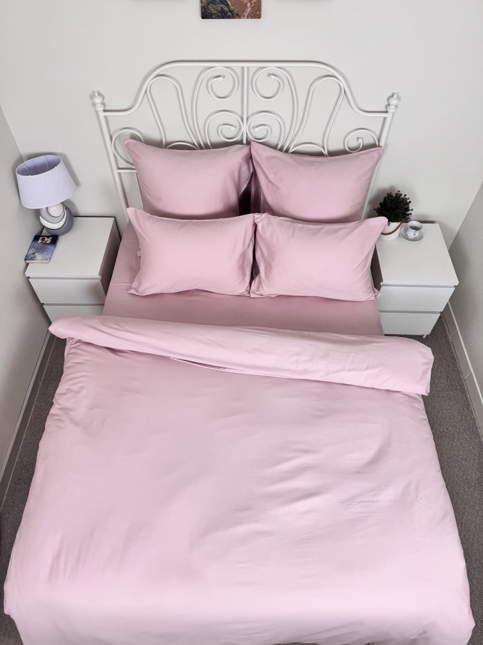 КПБ сатин однотонный Темно-синяя коллекция Реноме<OS-008 Парфэ>