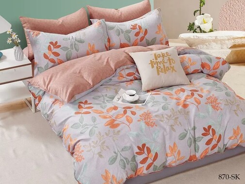 КПБ  сатин в коробке (нав 70*70) Satin de Luxe SK Клео<870-SK>