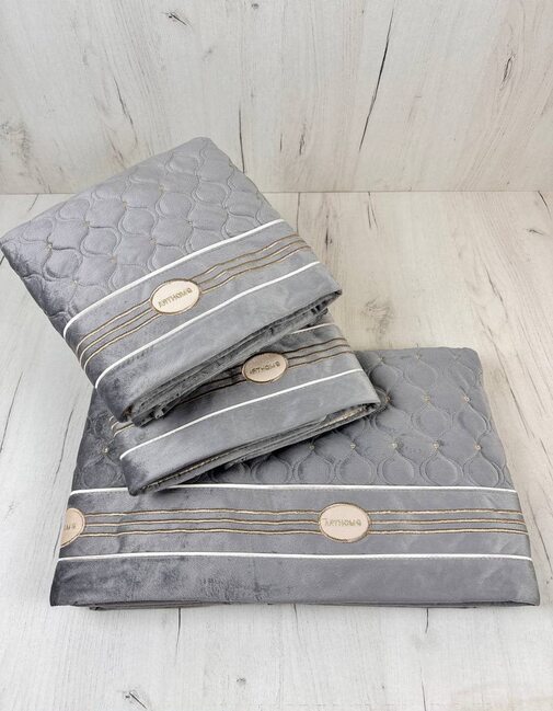 Комплект накидок Велюр -2шт+-1шт 7Я