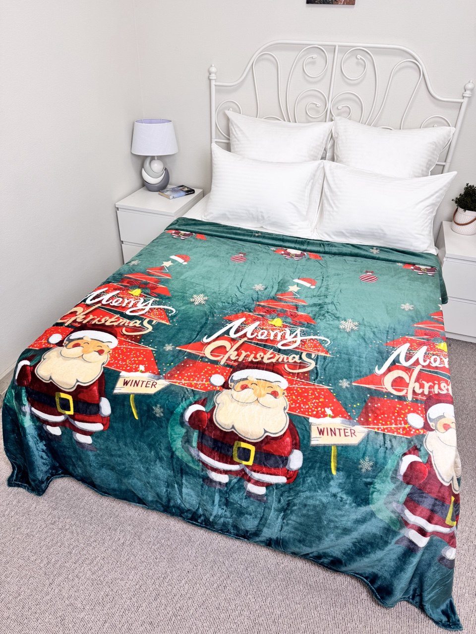 Покрывало  велсофт Северный Город/NORTH CITY Н.Г., Новогодний