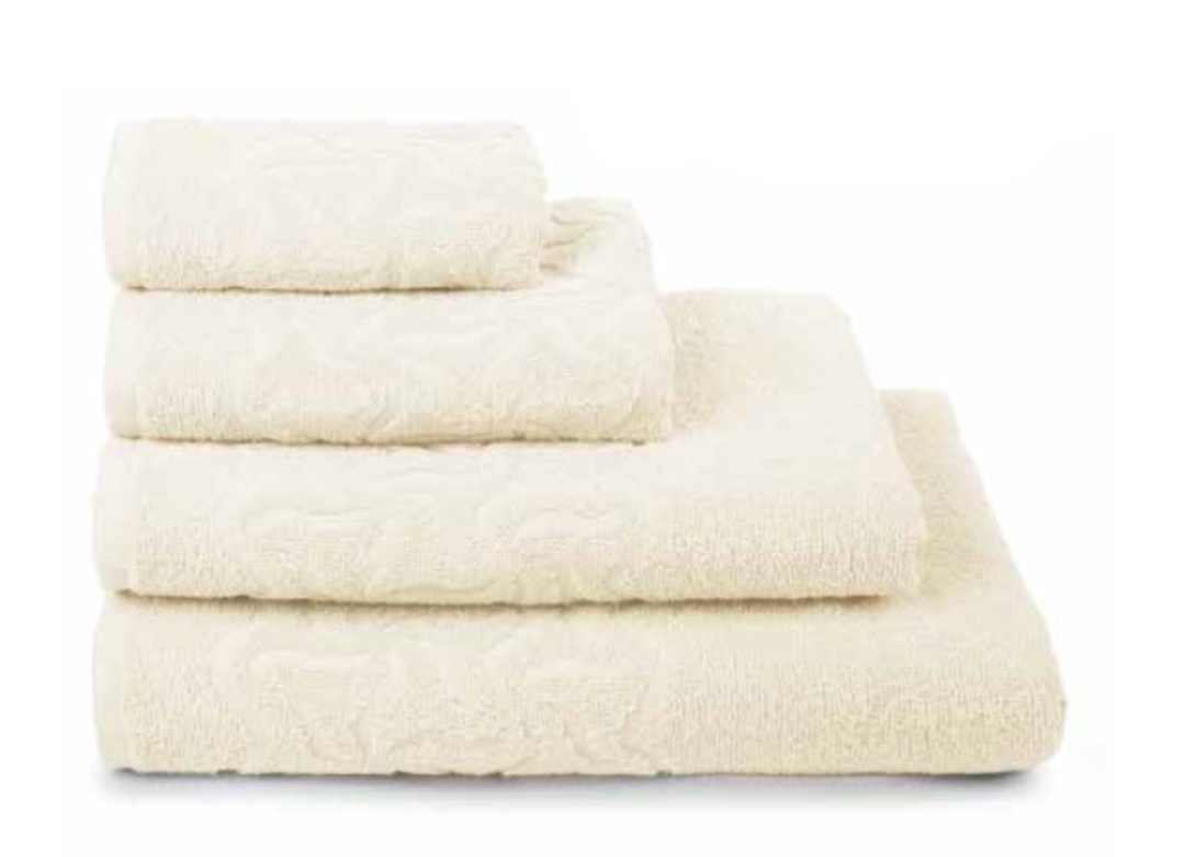 Полотенце махровое Радуга ДМ Люкс Акция8, 11-0107  молочный