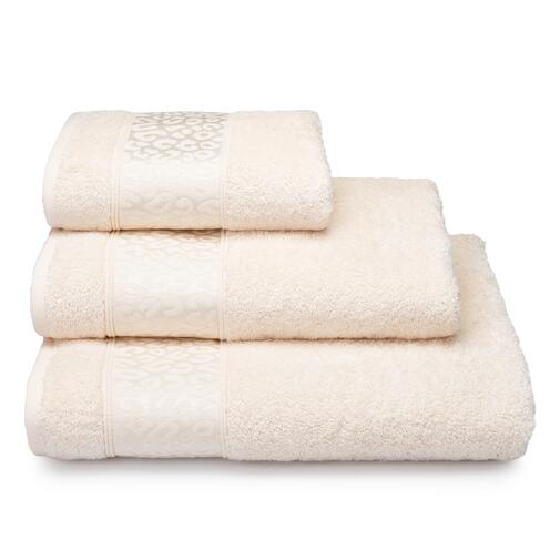 Полотенце махровое Di leopardo Клинелли, 11-0602 миндальное молоко