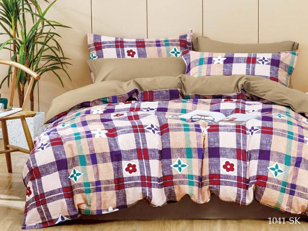 КПБ  сатин в коробке (нав 70*70) Satin de Luxe SK Клео<1041-SK Скидка Акция27>