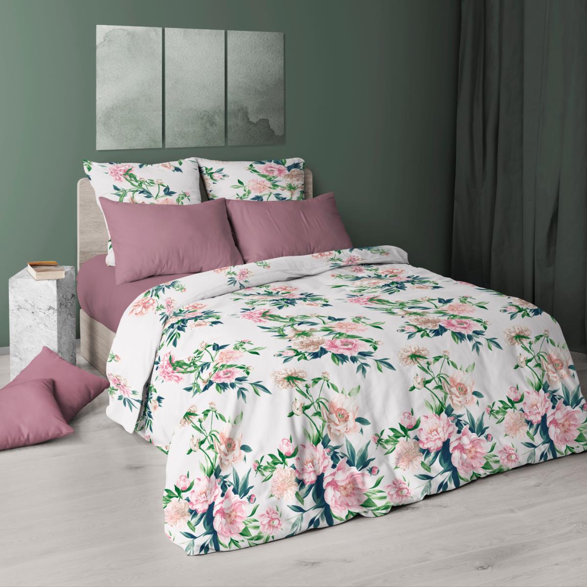 КПБ  с  простыней бязь Премиум Реноме<7241-2 Шелковая вуаль> 