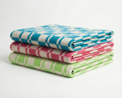 Одеяло байковое клетка ШСФ