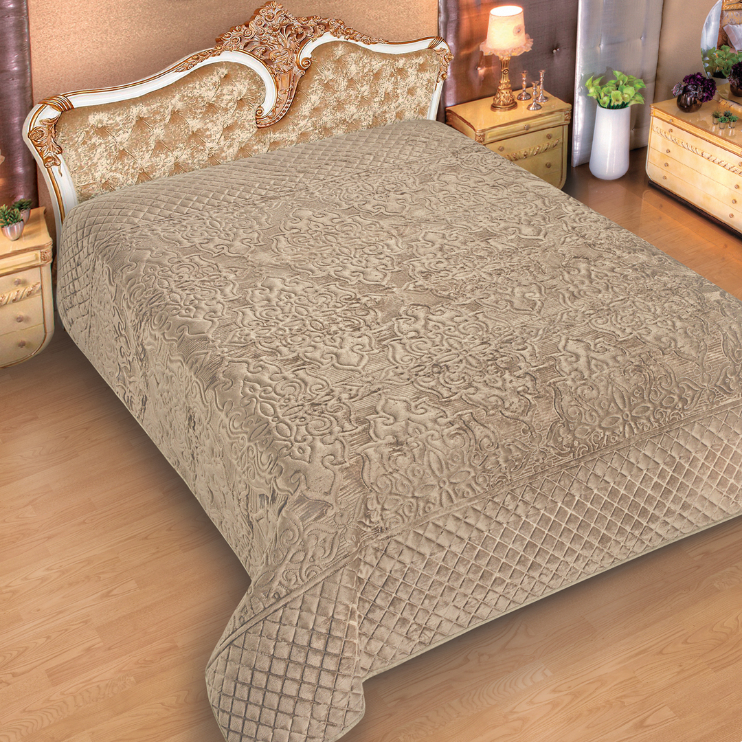 Покрывало ультрастеп Моника Марианна, 69, светло-коричневый