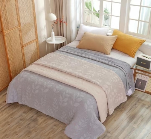 Покрывало хлопковое 46..292 7Я, 4608292, молочный