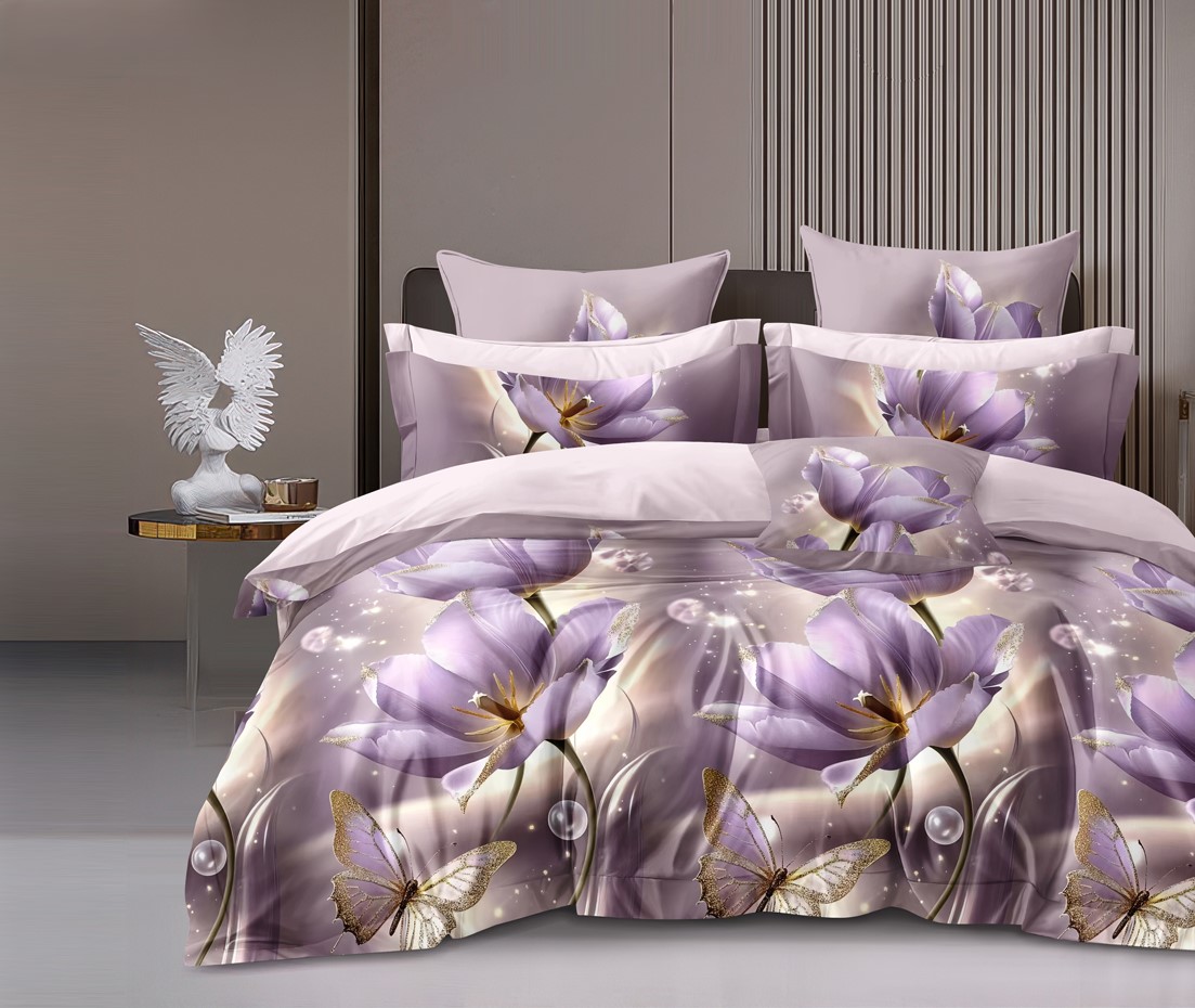 КПБ  поплин Оливковая коллекция Реноме<УУ 6988> 