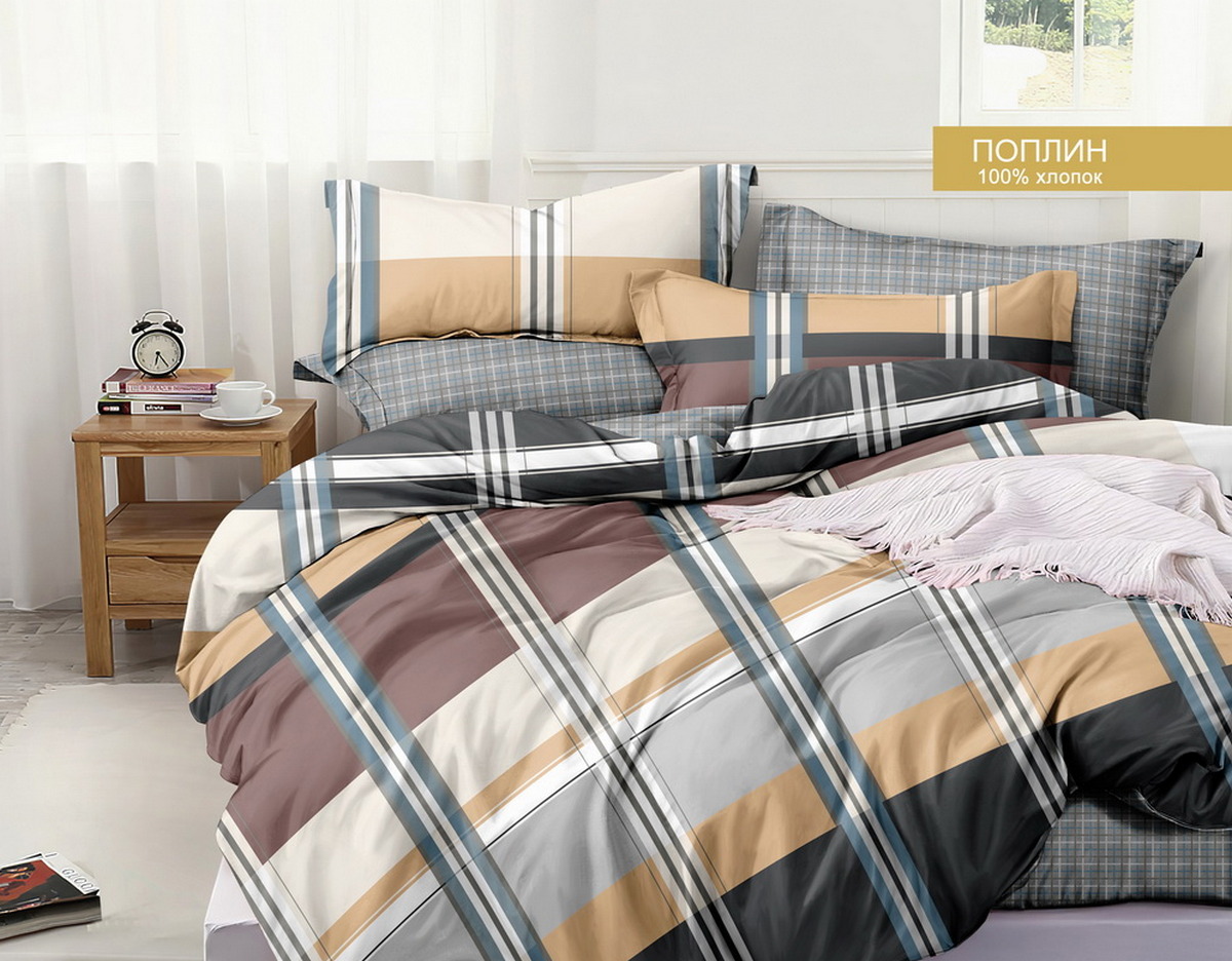 КПБ поплин Exclusive Viola<ПВ27-1438>