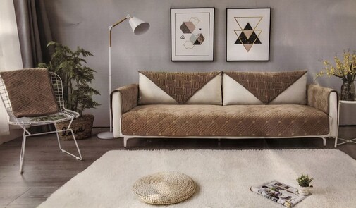 Накидка на диван мех стрижка СД