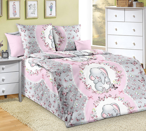 КПБ детский перкаль Бамбино<Доброе утро-1>