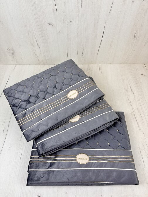 Комплект накидок Велюр -2шт+-1шт 7Я