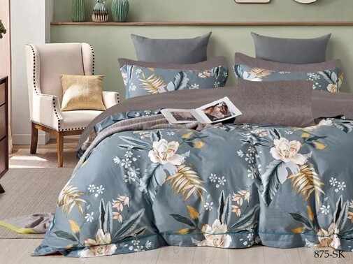 КПБ  сатин в коробке (нав 70*70) Satin de Luxe SK Клео<875-SK>