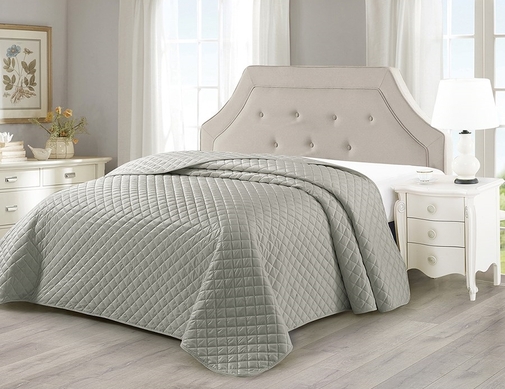 Покрывало велюровое Bravo  серый<7013-11  серый>