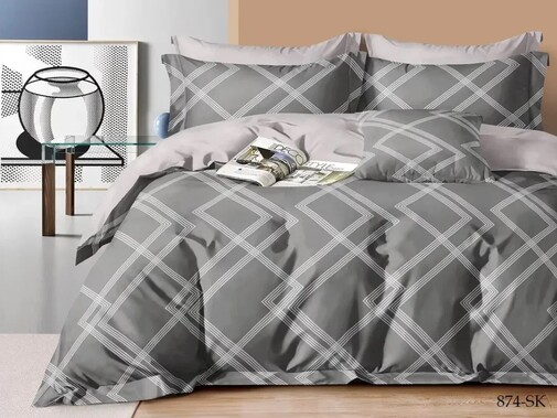 КПБ  сатин в коробке (нав 70*70) Satin de Luxe SK Клео<874-SK>