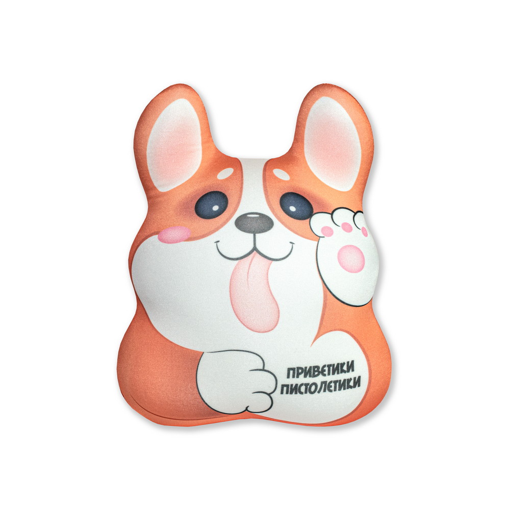 Антистрессовая игрушка-плюшка Корги М