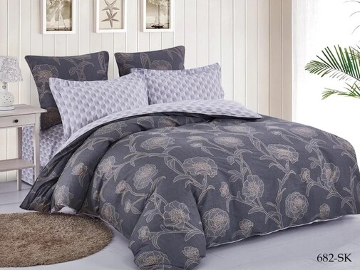 КПБ  сатин в коробке (нав 50*70) Satin de Luxe SK Клео<682-SK>