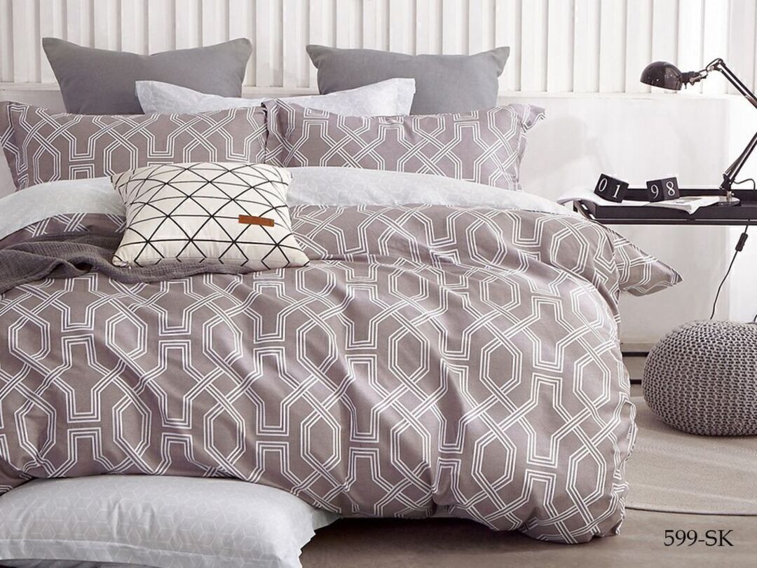 КПБ  сатин в коробке (нав 70*70) Satin de Luxe SK Клео<599-SK>