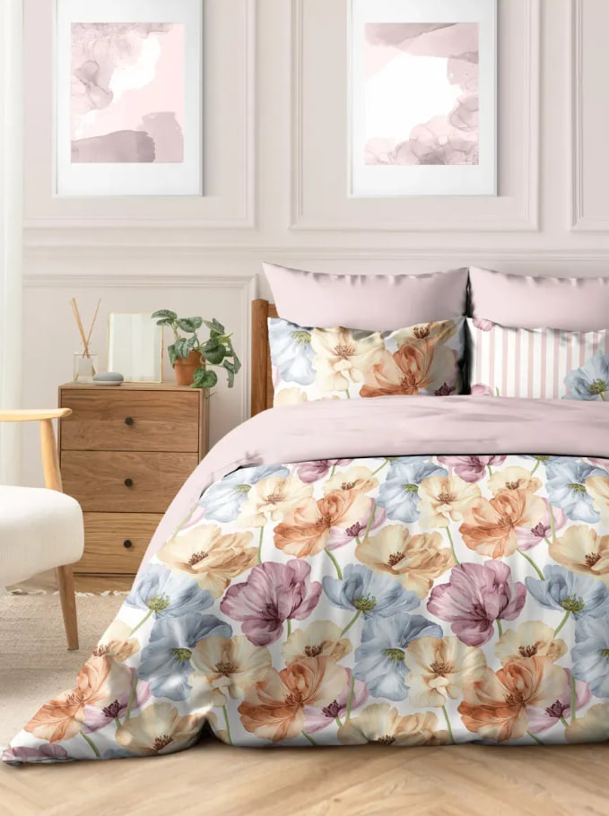 КПБ  бязь Василиса/Delight<20221-1 Шармэль>