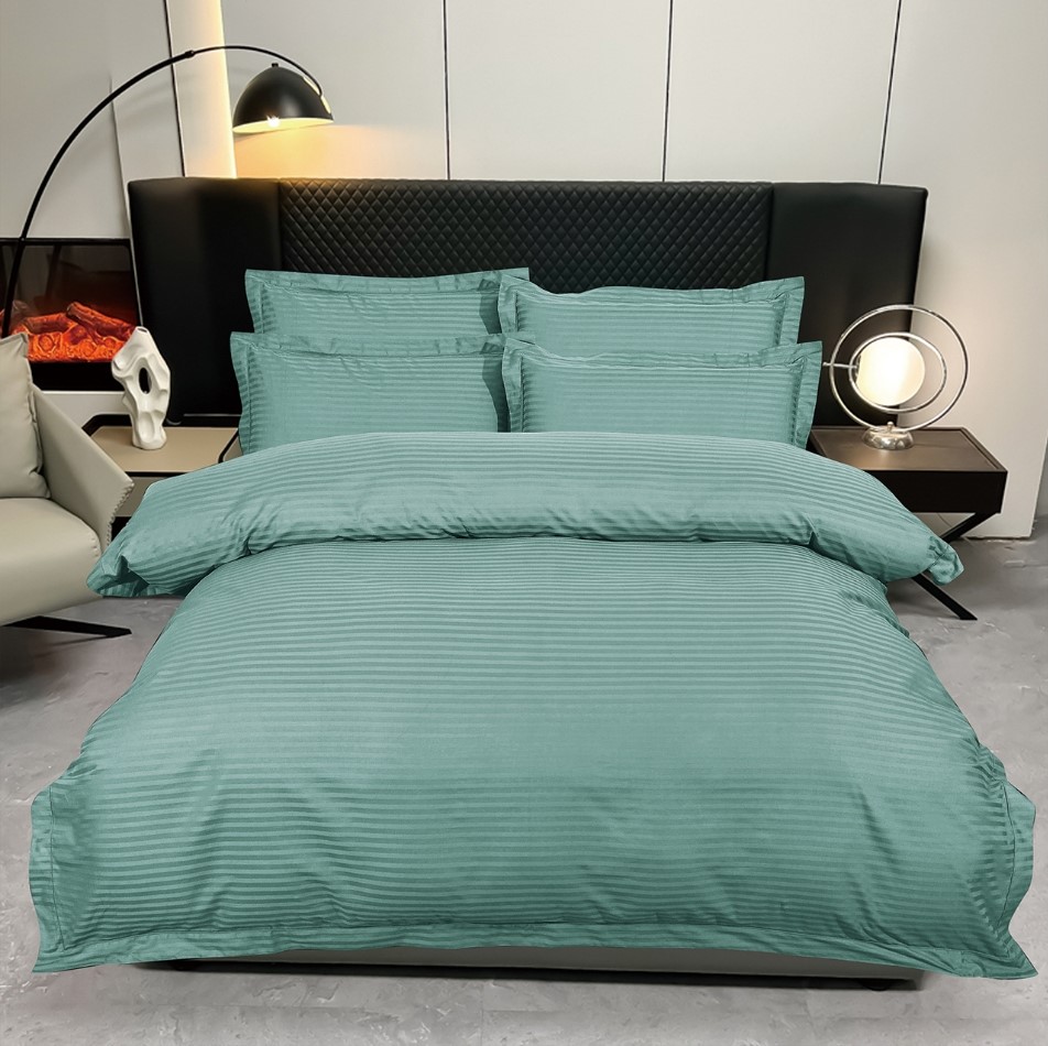 КПБ  страйп-сатин KLDT полоса 1см Ретро-Уют<KLDT-007>