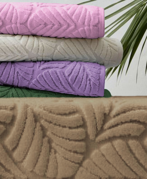 Полотенце махровое Флора Luxor, 53023 капучино