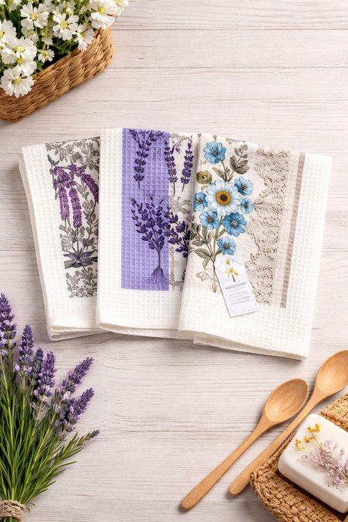 Полотенце вафельное 2211397 7Я