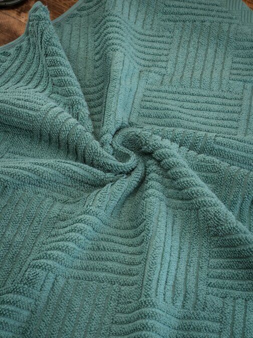 Полотенце махровое Beneviva Lusso Сафия Хоум, 3213 зеленый