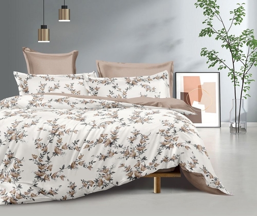 КПБ  поплин Оливковая коллекция Реноме<УУ 011> 