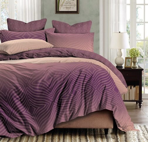 КПБ  сатин Темно-синяя коллекция Стандарт Реноме<St-2564> 