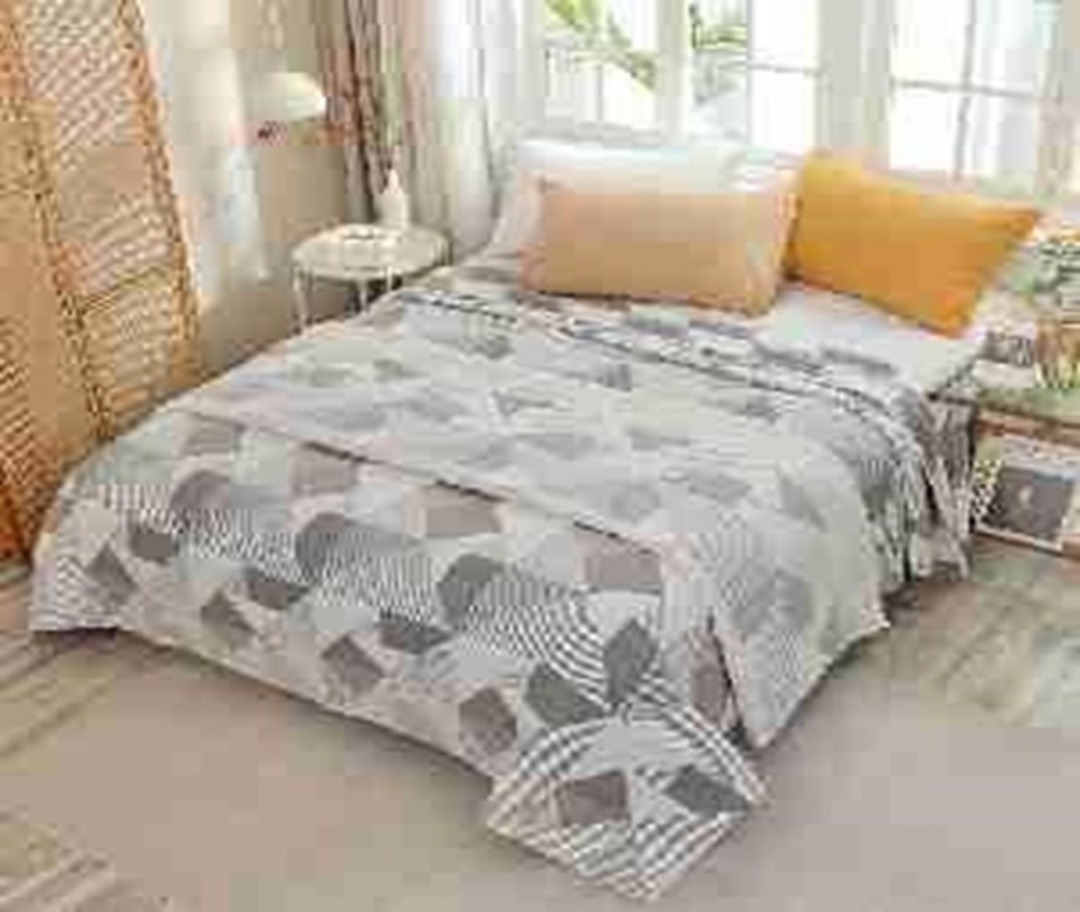 Покрывало хлопковое 46..273 7Я, 4610273, серо-коричневый