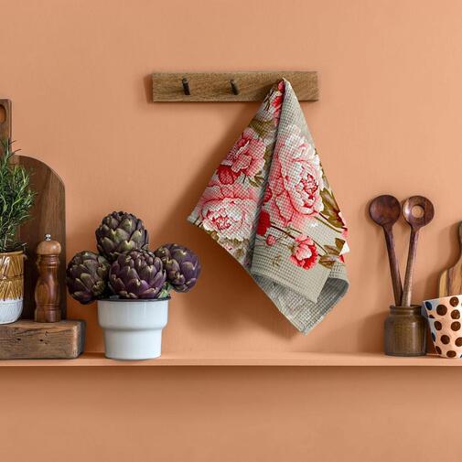 Полотенце вафельное кухонное Vse DOMA