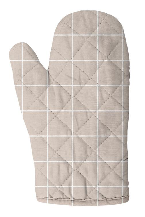 Прихватка-рукавица рогожка Fine Line