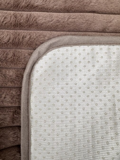 Комплект накидок на диван -2шт+-1шт мех кролик new СД