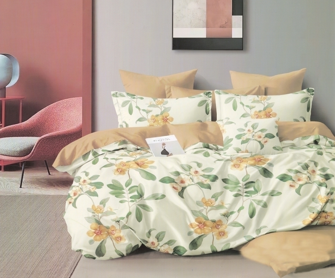 КПБ  поплин Оливковая коллекция Реноме<УУ 2356> 