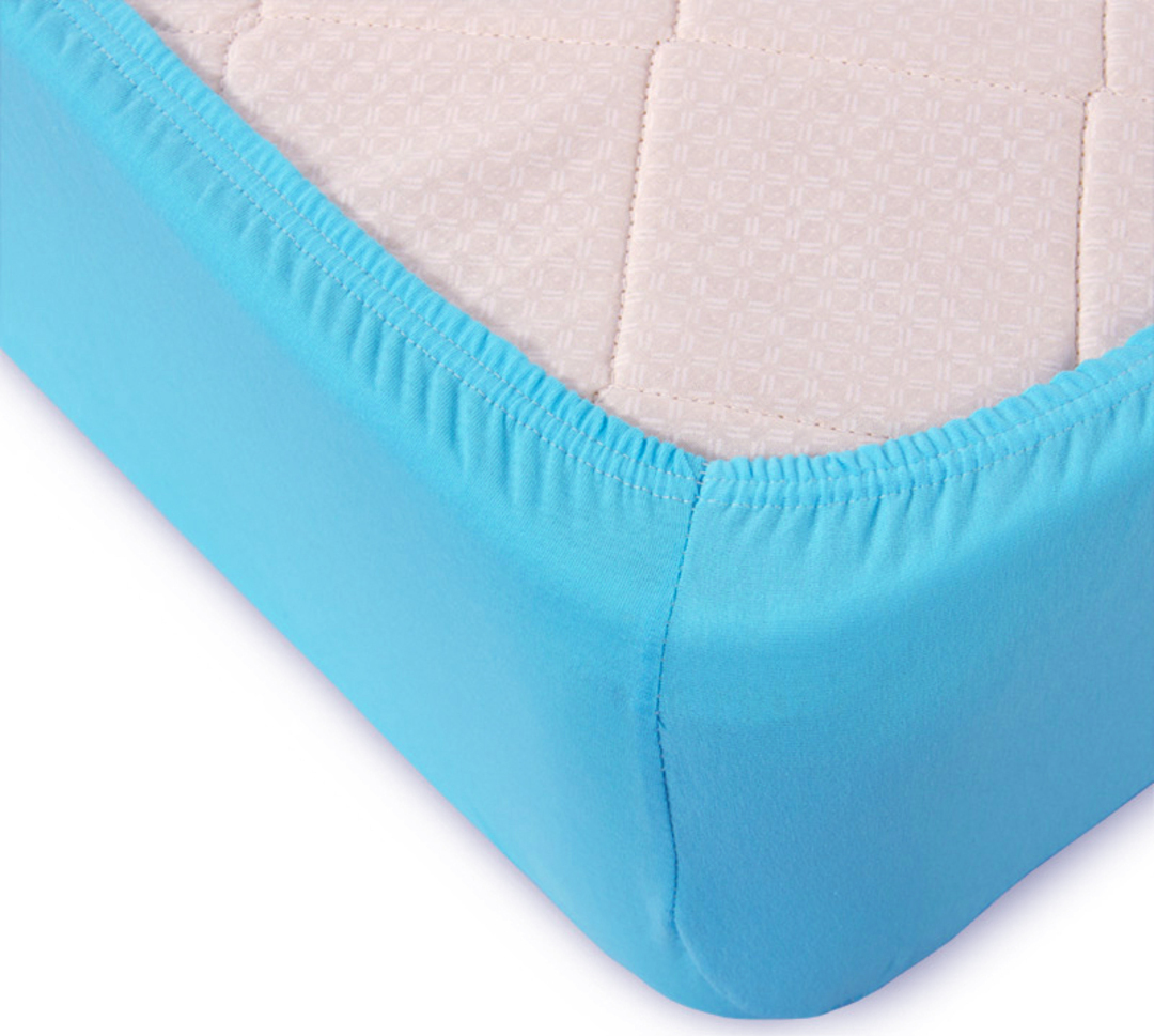 Простыня трикотажная на резинке 125гр борт 20 Текс-Дизайн