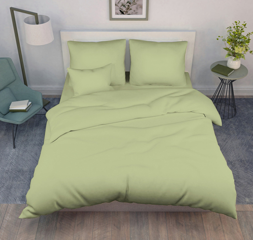 Наволочка упак 2шт поплин однотонный Реноме