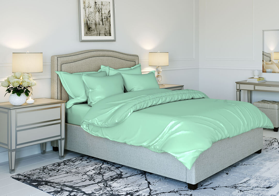 Простыня поплин на резинке Реноме