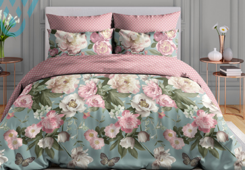 КПБ  бязь Василиса/Delight<21189-1 Аликанте>