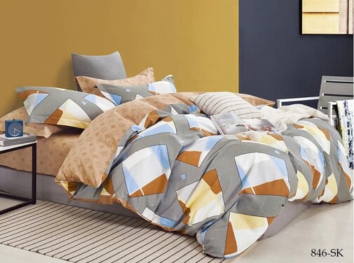 КПБ  сатин в коробке (нав 50*70) Satin de Luxe SK Клео<846-SK>