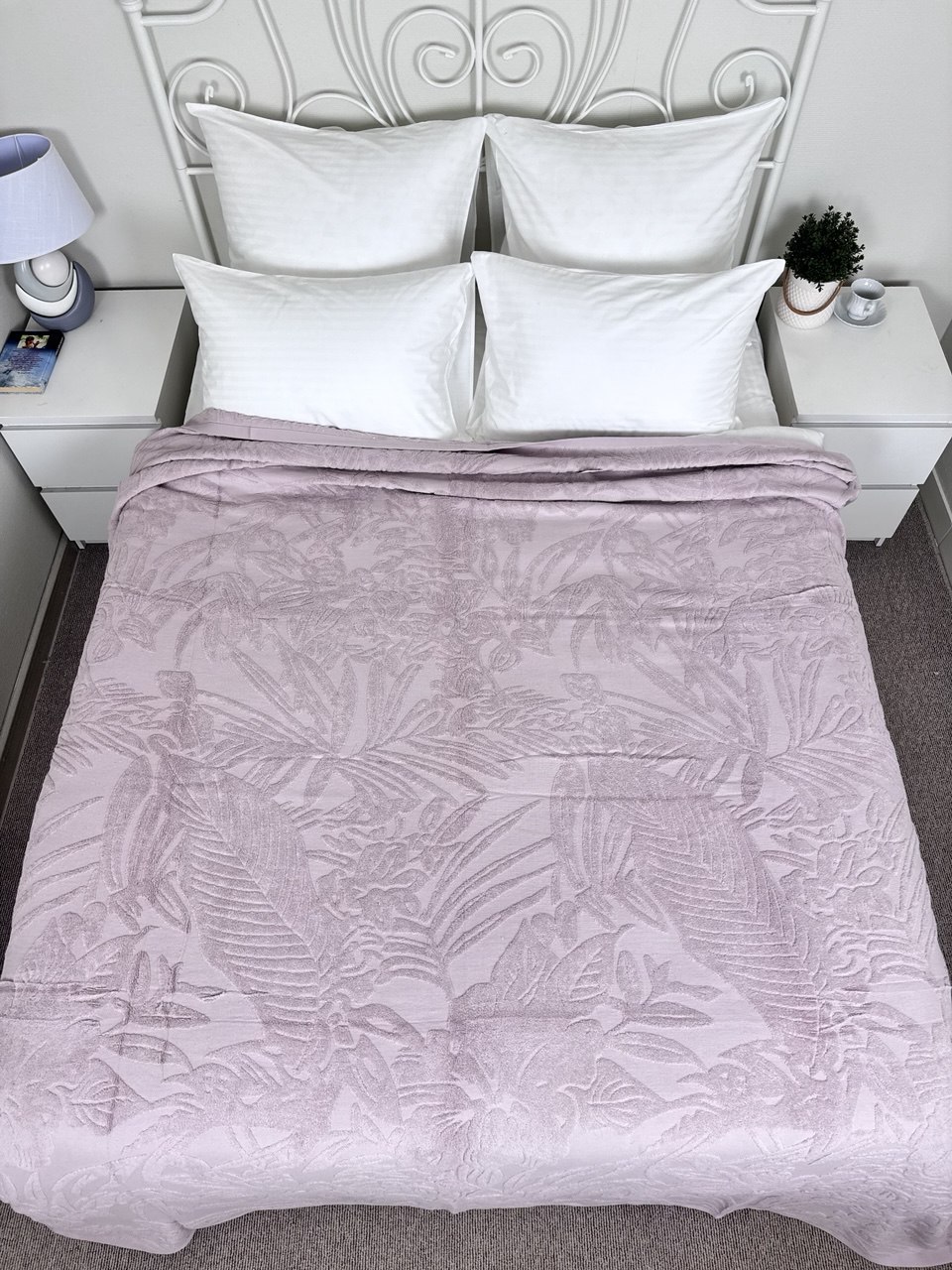 Покрывало махровое 22..448 7Я, 2208448, розовый