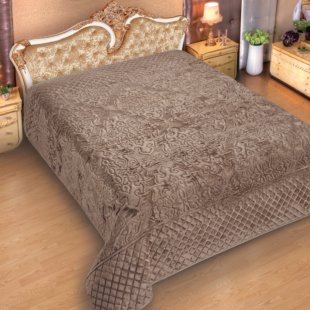 Покрывало ультрастеп Моника Марианна, 44 какао, капучино