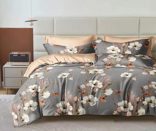 КПБ  поплин Оливковая коллекция Реноме<УУ 058> 