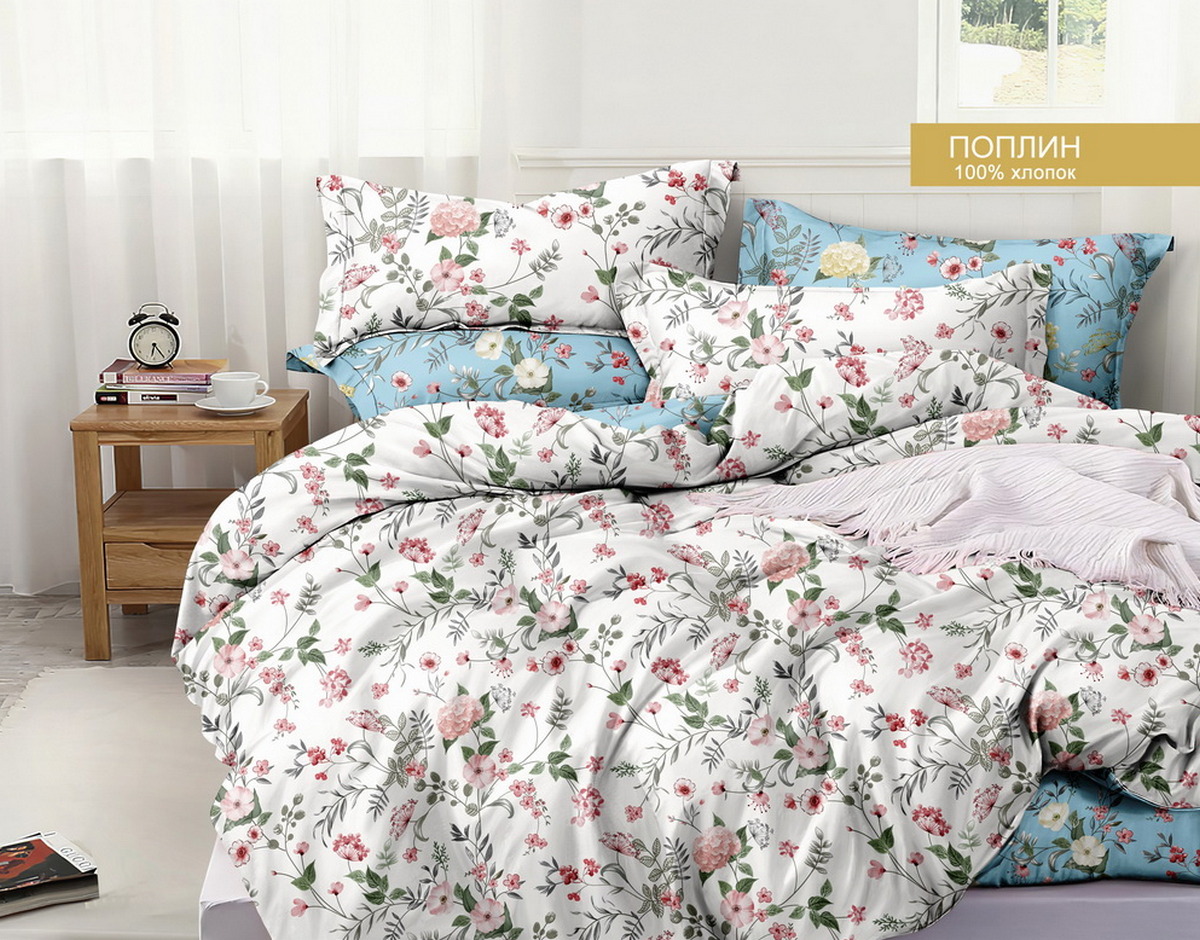 КПБ  поплин Exclusive Viola<ПВ27-1440>