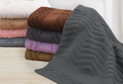 Полотенце махровое Пине Luxor, темно-серый