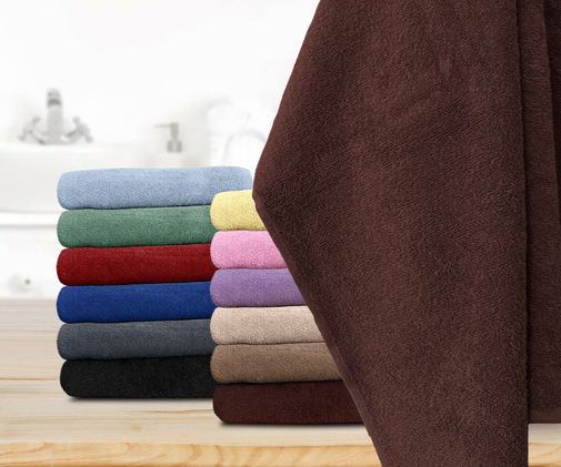 Полотенце махровое 380гр Бояртекс, шоколад